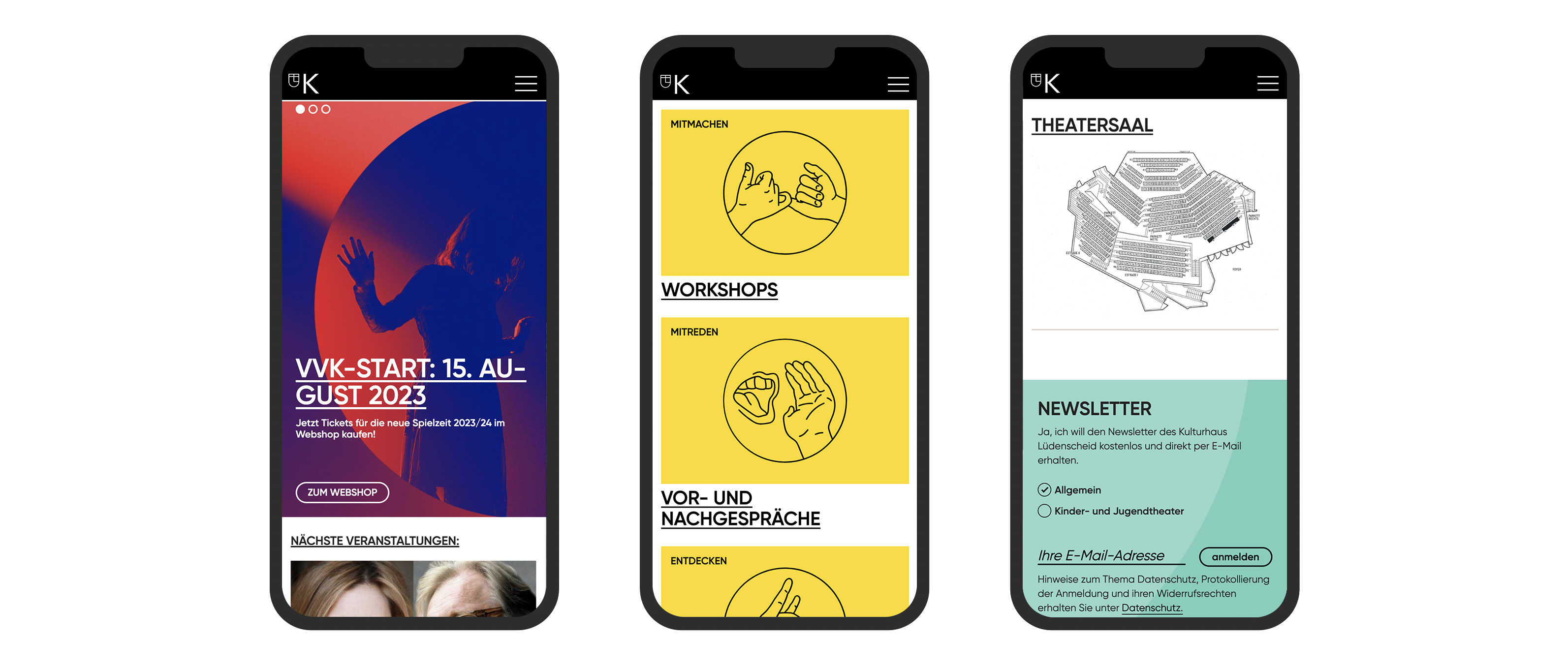 Kulturhaus Lüdenscheid Website